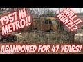 1957 international metro air force bomb squad van neglected for 47 years will it run
