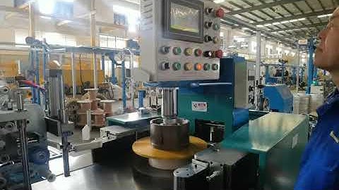 PLC Extrusion line + with coiling and packaging all-in-one machine