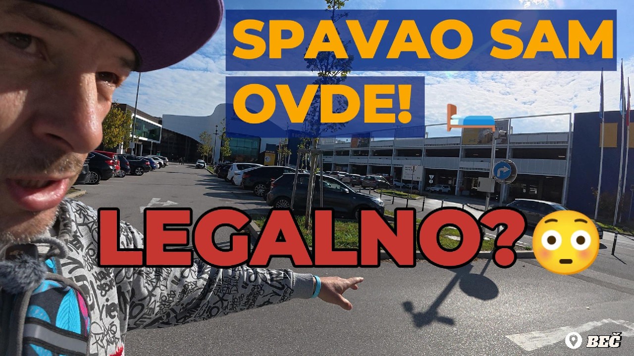 Spavao sam na parkingu IKEE u Beču - da li je ovo legalno?