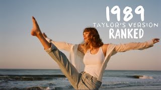 Taylor Swift - 1989 (Taylor's Version) Partial Ranked and Rated | personal favs || sn (tv) ||