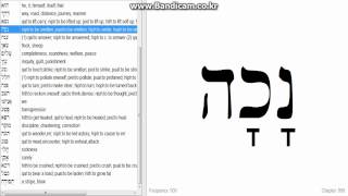 Biblical Hebrew vocabulary pronunciation  Isaiah Ch53,4-6 .avi
