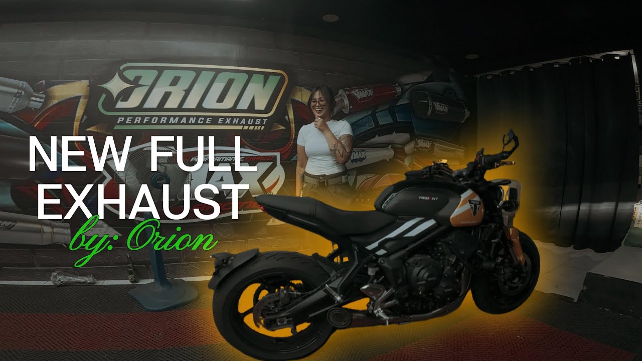 NEW FULL EXHAUST BY: ORION | 2025