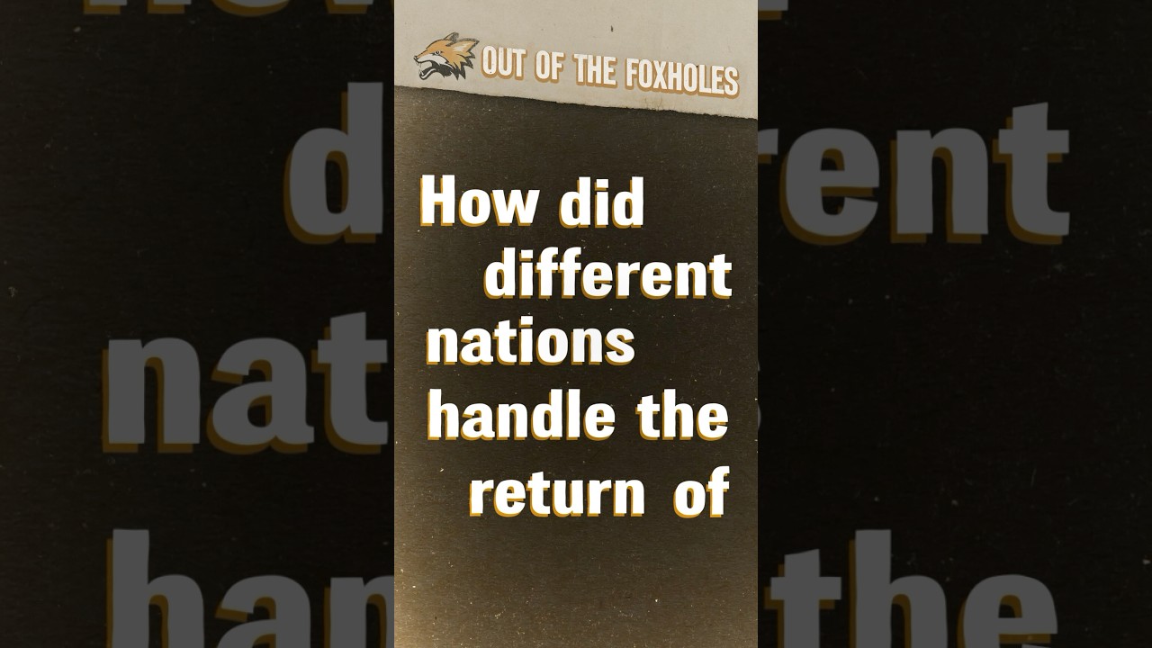 WW2 Was Over – But What Happened to the Veterans? #OOTF #shorts