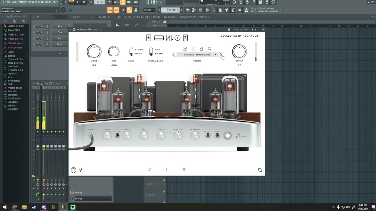 Archetype Plini Demo for Denning