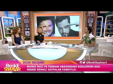 Tarkan ile Murat Boz 'un Küslüğün Sebebi Ne? | Renkli Sayfalar