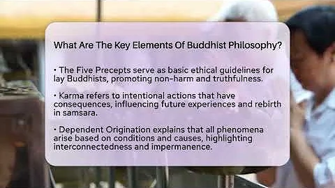 What Are The Key Elements Of Buddhist Philosophy? - Buddhism Reflections