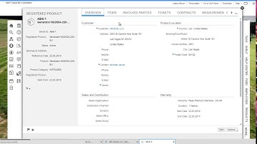 3 Registered Products in C4C Service