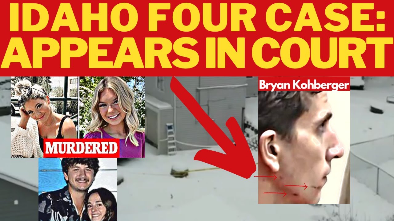 Idaho Four Case: Kohberger Appears in Court with Cuts on Face - YouTube