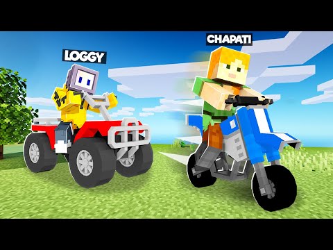 SPEEDRUNNER VS HUNTER WITH CARS | MINECRAFT