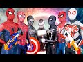 Spiderman pro team full story  venom final battle parkour pov in real life by latotem