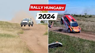 RALLY HUNGARY 2024 - CRASH - JUMP - ACTION - VLOG - INTERVIEW