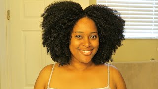 Crochet Afro Hair Review for Type 4 Natural Hair: OUTRE X-PRESSION TWISTED UP SPRINGY AFRO TWIST 16&quot;