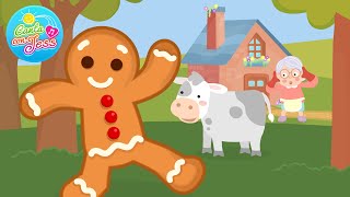 The Gingerbread Man Story in Spanish and English (El Hombre de Jengibre) Resimi