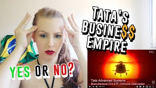 TATA'S Business Empire Foreigner Reaction | How BIG is tata? | BRAZIL HAS TATA!