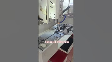 High speed drilling process #cncdrillingmachine #factory #drillingholes
