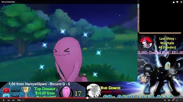 Live Shiny Wobbuffet In Pokemon ORAS After 17 Encounters via DexNav