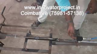 air compressor using quick return mechanism / Air compressor using Whitworth quick return mechanism