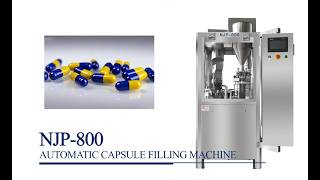How to Operate a NJP-800 Automatic Capsule Filling Machine #njp800