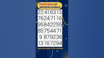 Find the duplicate numbers 273