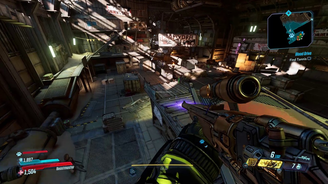 BL3 019 Steam NVHM FL4K CH17 Blood Drive YouTube