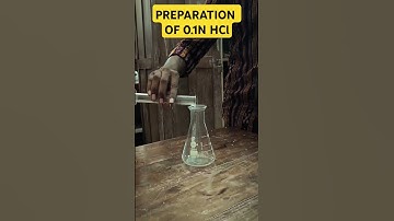 Preparation of O 1N HCl Solution
