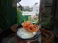 ☁️🌺 #rainyevening #sweetcravings #rabdijalebi #mood #rainyday