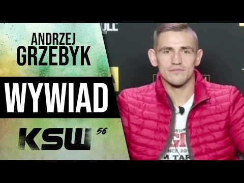 Andrzej Grzebyk o kulisach KSW 56: "Moja walka wisiała na włosku"