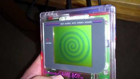 Arduino GameBoy full-screen animation test