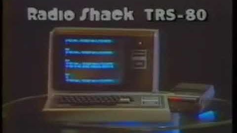 Radio Shack TRS 80 Computer Commercial (1979)