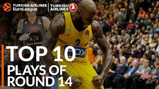 Turkish Airlines EuroLeague Regular Season Round 14 Top 10 Plays