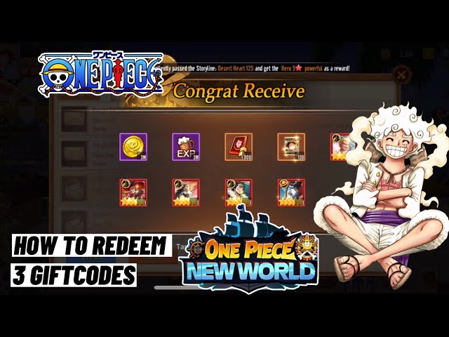 New World Straw Hat Legend & All 4 Giftcodes  4 Redeem Codes New World:  Straw Hat Legend iOS : r/GameplayGiftcode