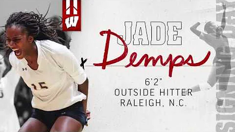 Wisconsin Volleyball || Class of 2020 || Jade Demps