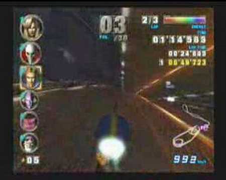 F-Zero GX: Ruby Cup (Novice) - Lightning, Loop Cross