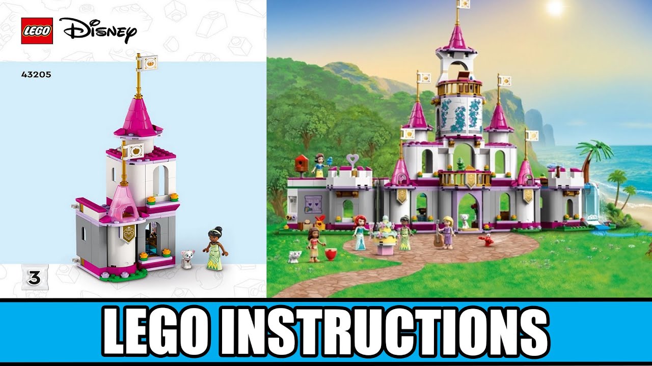 Château LEGO Disney Princesse de l'Ultime Aventure - 43205