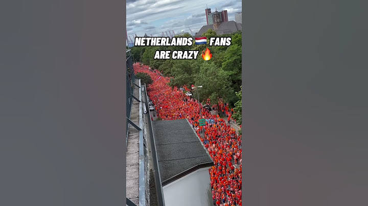 Crazy🔥 Are Netherlands 🇳🇱 fans the best in Euro 2024? Watch them take over Hamburg streets!