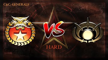 C&C: GENERALS || CHINA VS GLA || CHI #1 || SKIRMISH || OFFICIAL MAP: ALPINE ASSAULT  || (HARD) 4K