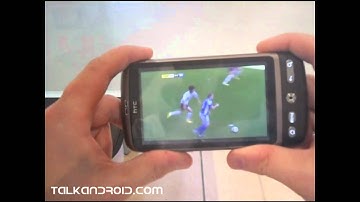 Flash 10.1 Demo on HTC Desire