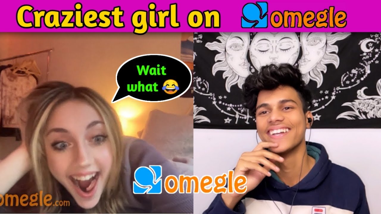 Craziest girl on omegle 😂 || omegle funny