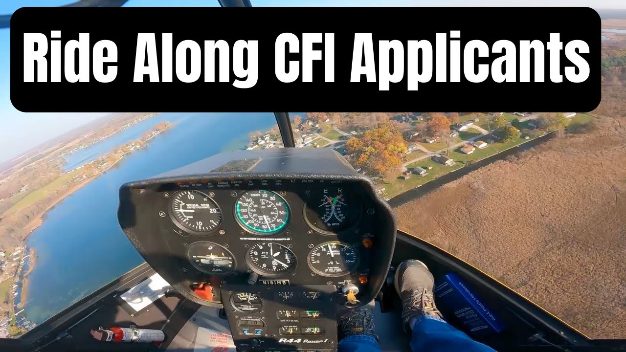 Full Down Auto Rotation Ride Along In The R-44 As We Prepare For Full Down Autorotation Filming ...