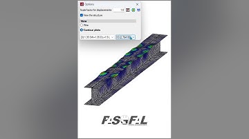 Buckling analysis of simply supported beam - CYPE 3D