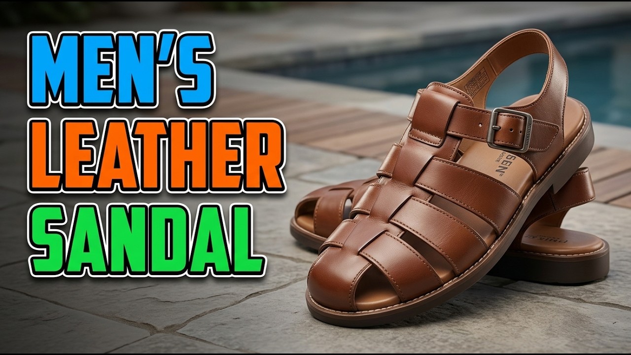 TOP 5 Best Leather Sandals For Men 2026 - YouTube