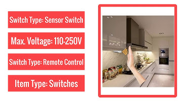 Best Hand Wave Sensor Switch 5A Hand Sweep Switch 10cm Sense Distance