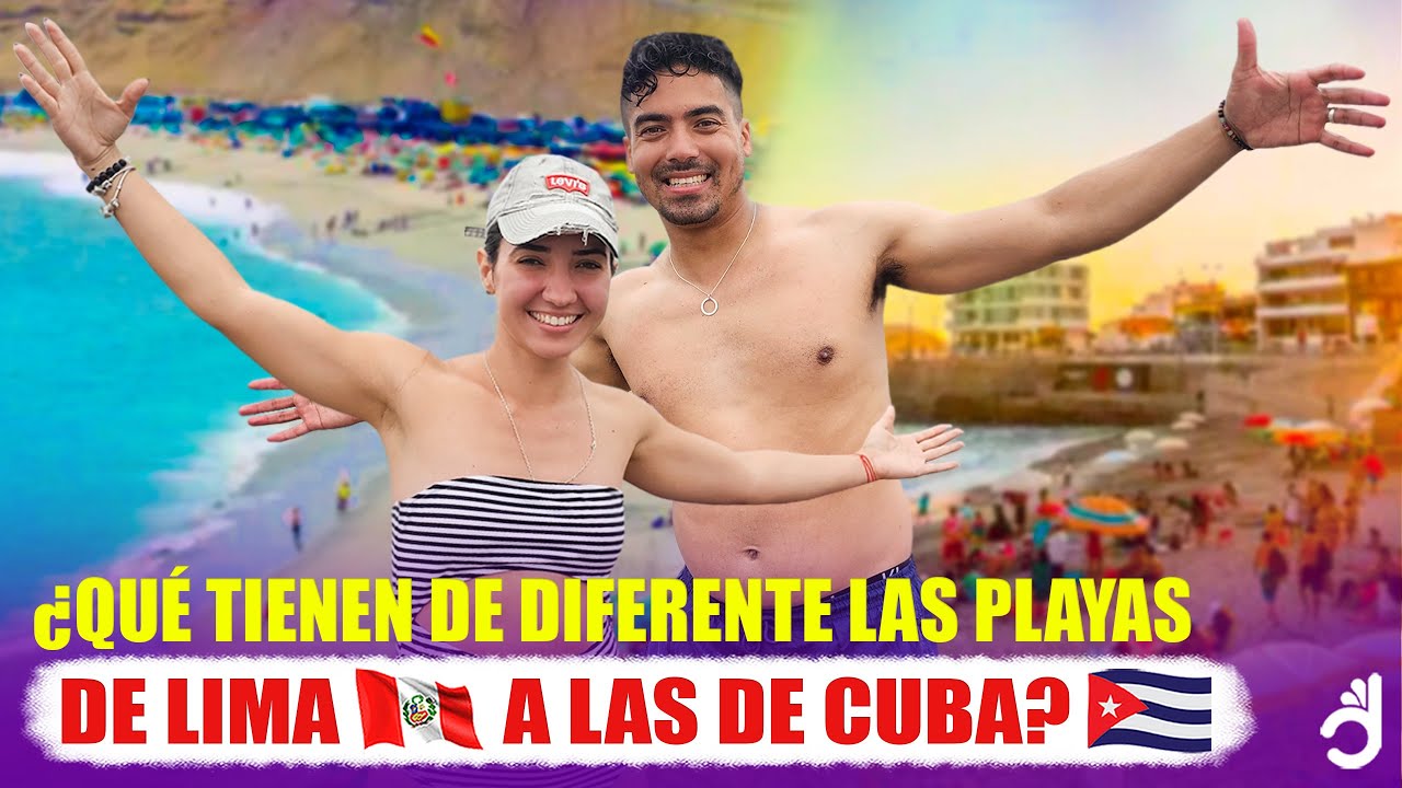 CUBANOS visitan por primera vez una playa de Lima y les impacta diferencias con playas de Cuba🏖🇵🇪🇨🇺