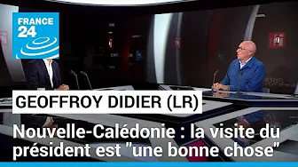 Geoffroy Didier (LR) : "C'est une bonne chose qu'Emmanuel Macron se rende en Nouvelle-Calédonie" thumbnail