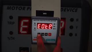 MPD wiring and detail program settings