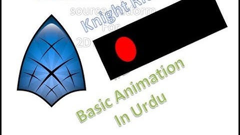 Synfig #2 Animation Basics in urdu