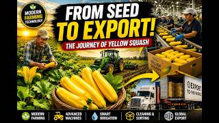 From Seed to Export The Incredible Journey of Yellow Squash