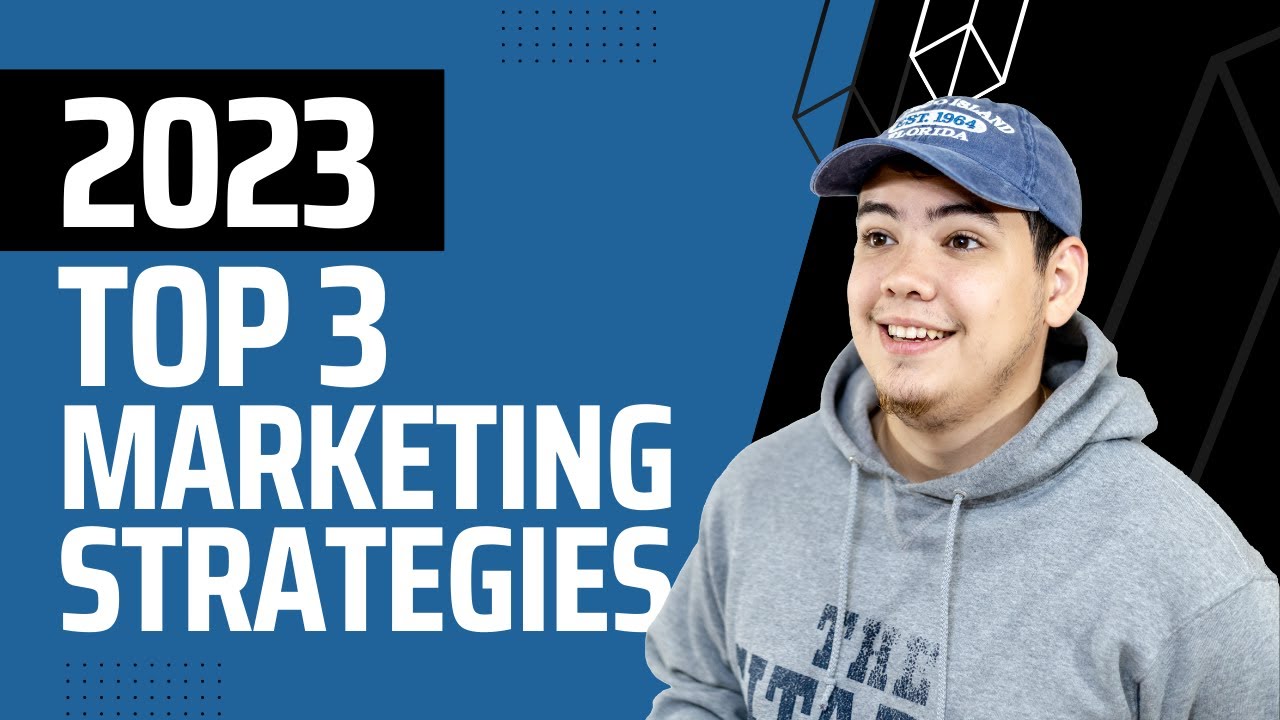 These are the TOP 3 marketing tactics you need to do in 2023.