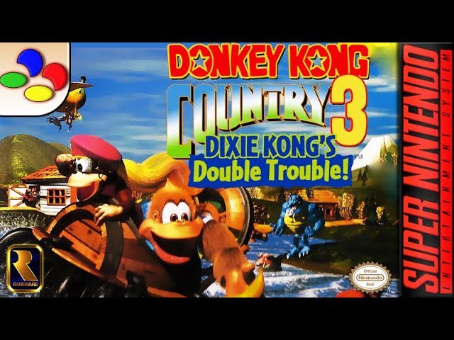 Longplay of Donkey Kong 3: Dixie Kong's Double Trouble - YouTube
