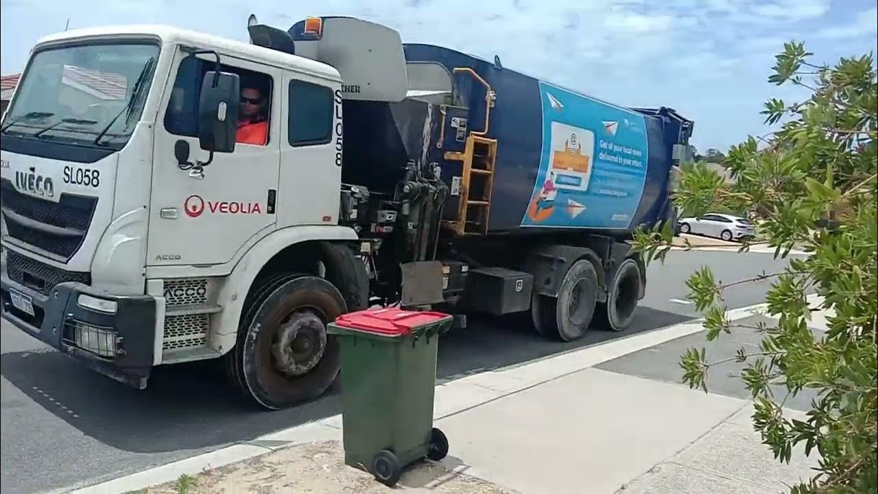 City of Joondalup garbage (sl058) a day late YouTube